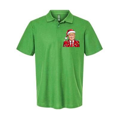 Donald Trump Christmas Funny Maga Holiday Softstyle Adult Sport Polo