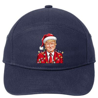 Donald Trump Christmas Funny Maga Holiday 7-Panel Snapback Hat