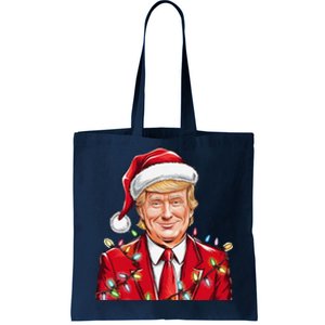 Donald Trump Christmas Funny Maga Holiday Tote Bag