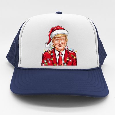 Donald Trump Christmas Funny Maga Holiday Trucker Hat