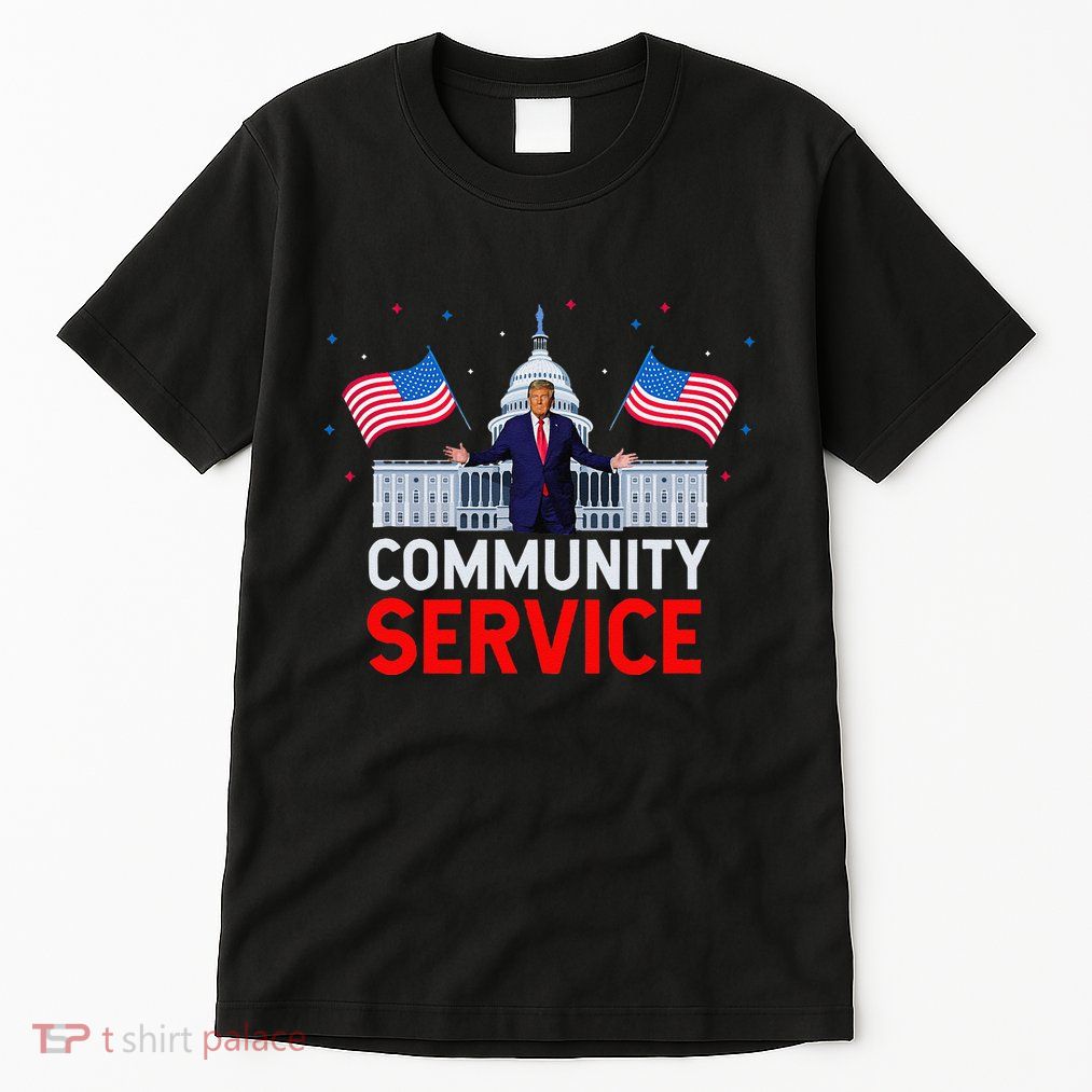 Donald Trump Community Service Inauguration Tall T-Shirt