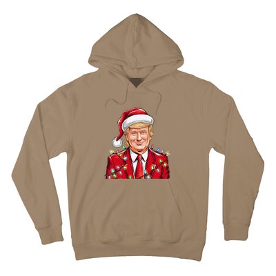 Donald Trump Christmas Funny Maga Santa Hat Hoodie