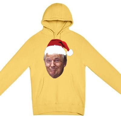 Donald Trump Christmas Funny Maga Santa Hat Gift Premium Pullover Hoodie