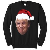 Donald Trump Christmas Funny Maga Santa Hat Gift Sweatshirt