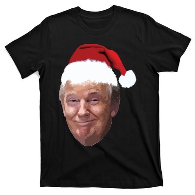 Donald Trump Christmas Funny Maga Santa Hat Gift T-Shirt