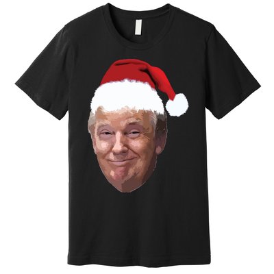 Donald Trump Christmas Funny Maga Santa Hat Gift Premium T-Shirt