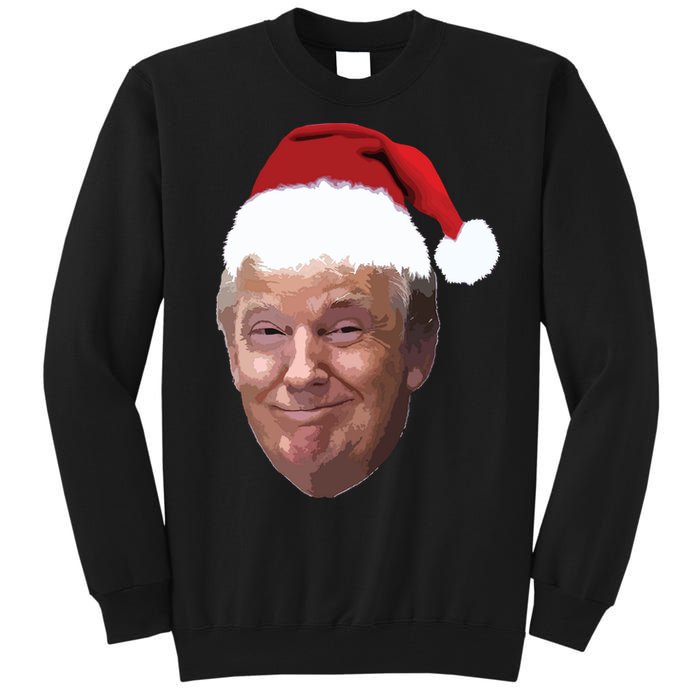 Donald Trump Christmas Funny Maga Santa Hat Gift Tall Sweatshirt