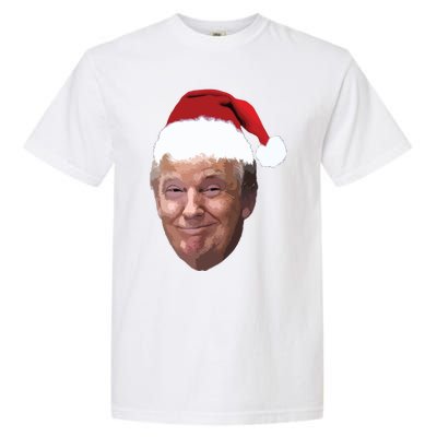 Donald Trump Christmas Funny Maga Santa Hat Gift Garment-Dyed Heavyweight T-Shirt