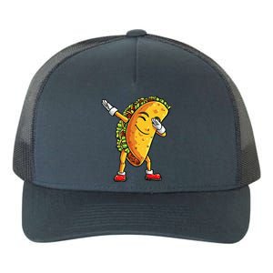 Dabbing Taco Cinco de Mayo Funny Mexican Food Dab Yupoong Adult 5-Panel Trucker Hat