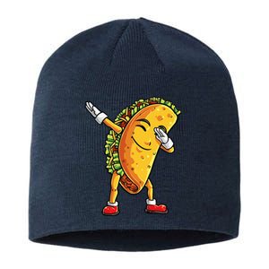 Dabbing Taco Cinco de Mayo Funny Mexican Food Dab Sustainable Beanie