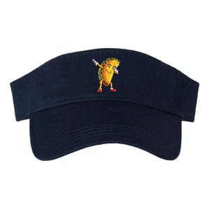 Dabbing Taco Cinco de Mayo Funny Mexican Food Dab Valucap Bio-Washed Visor