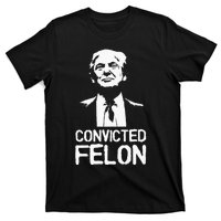 Donald Trump Convicted Felon Stencil Graffiti T-Shirt