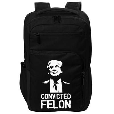 Donald Trump Convicted Felon Stencil Graffiti Impact Tech Backpack