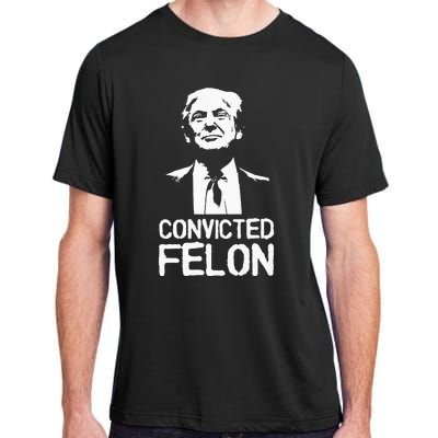 Donald Trump Convicted Felon Stencil Graffiti Adult ChromaSoft Performance T-Shirt