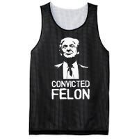 Donald Trump Convicted Felon Stencil Graffiti Mesh Reversible Basketball Jersey Tank