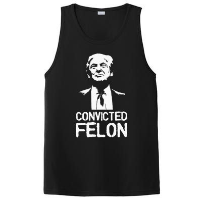 Donald Trump Convicted Felon Stencil Graffiti PosiCharge Competitor Tank