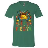 Dabbing Taco Cinco de Mayo Mexican Fiesta V-Neck T-Shirt