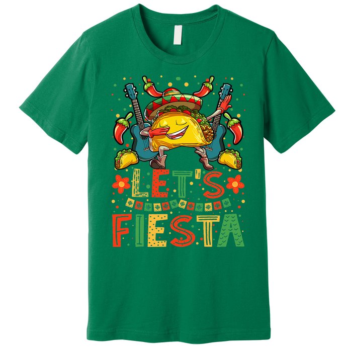 Dabbing Taco Cinco de Mayo Mexican Fiesta Premium T-Shirt