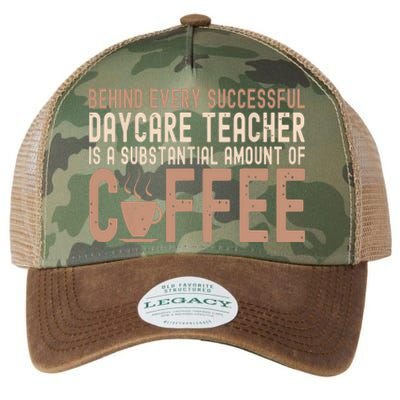 Daycare Teacher Childcare Provider Legacy Tie Dye Trucker Hat