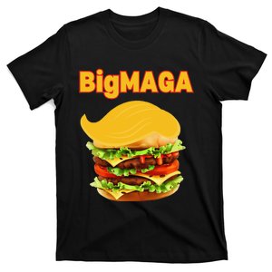 Donald Trump Cheeseburger Big Maga Hamburger T-Shirt