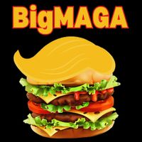 Donald Trump Cheeseburger Big Maga Hamburger City Backpack