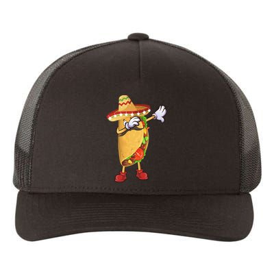 Dabbing Taco Cinco De Mayo Celebration Yupoong Adult 5-Panel Trucker Hat