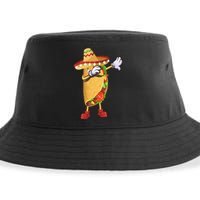 Dabbing Taco Cinco De Mayo Celebration Sustainable Bucket Hat