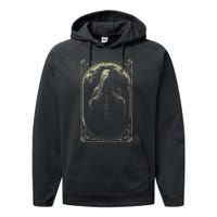 Death Tarot Card Halloween Performance Fleece Hoodie