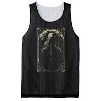 Death Tarot Card Halloween Mesh Reversible Basketball Jersey Tank