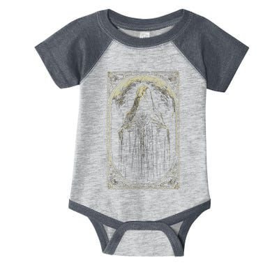 Death Tarot Card Halloween Infant Baby Jersey Bodysuit