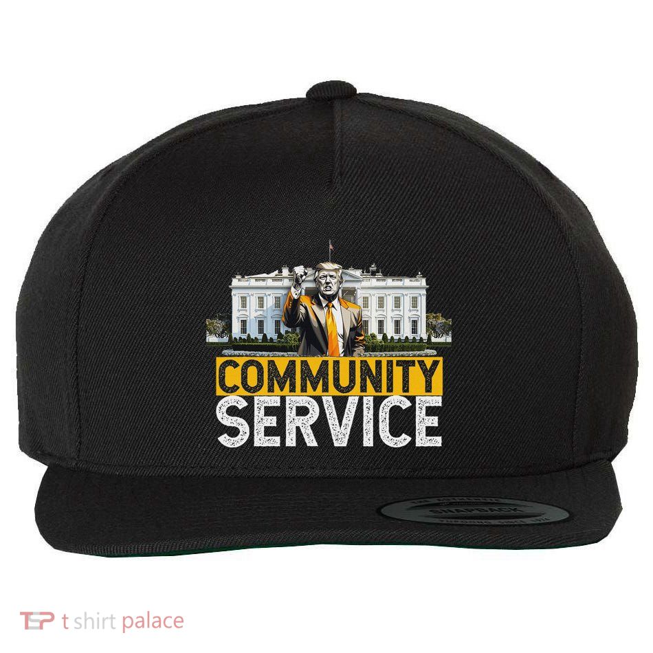 Donald Trump Community Service Inauguration Wool Snapback Cap