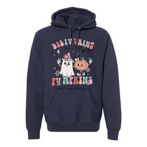 Delivering The Cutest Pumpkins Labor And Delivery L&D Nurse Premium Hoodie