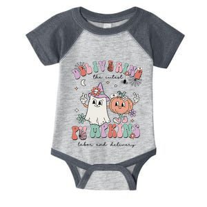 Delivering The Cutest Pumpkins Labor And Delivery L&D Nurse Infant Baby Jersey Bodysuit