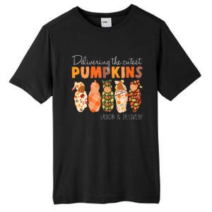 Delivering The Cutest Pumpkins Labor & Delivery Nurse Fall Tall Fusion ChromaSoft Performance T-Shirt