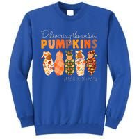 Delivering The Cutest Pumpkins Labor & Delivery Nurse Fall Tall Sweatshirt