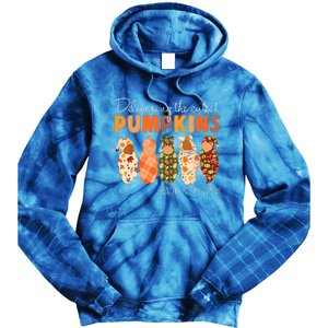 Delivering The Cutest Pumpkins Labor & Delivery Nurse Fall Tie Dye Hoodie