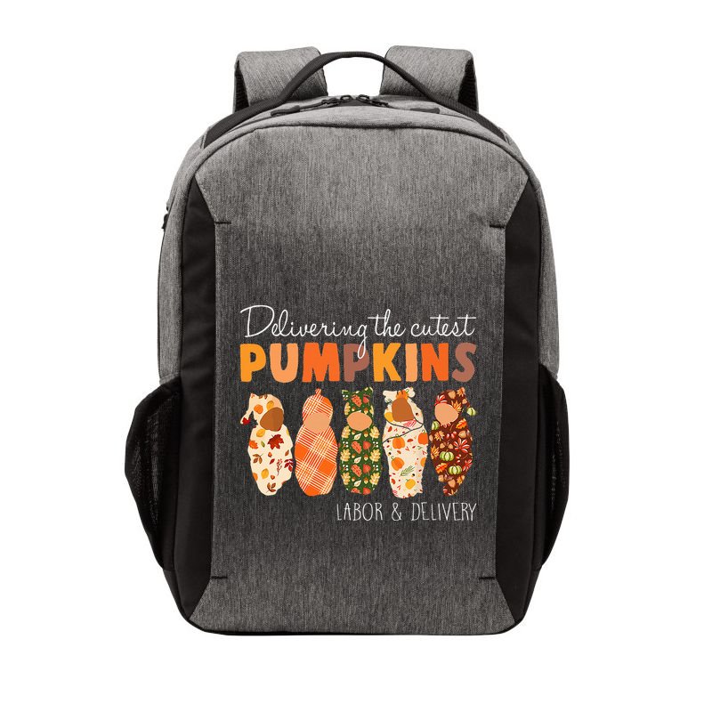 Delivering The Cutest Pumpkins Labor & Delivery Nurse Fall Vector Backpack