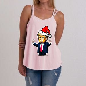 Donald Trump Christmas For Dads & Women Christmas Trump Women's Strappy Tank