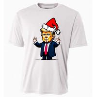 Donald Trump Christmas For Dads & Women Christmas Trump Cooling Performance Crew T-Shirt