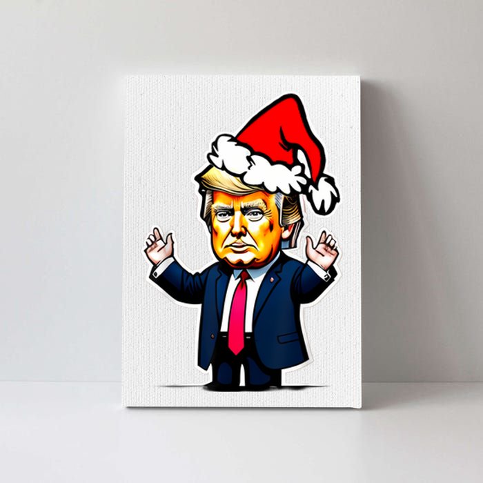 Donald Trump Christmas For Dads & Women Christmas Trump Canvas