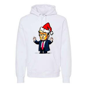 Donald Trump Christmas For Dads & Women Christmas Trump Premium Hoodie