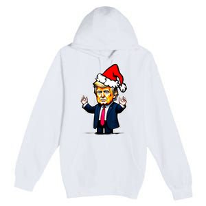 Donald Trump Christmas For Dads & Women Christmas Trump Premium Pullover Hoodie