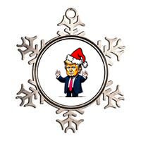 Donald Trump Christmas For Dads & Women Christmas Trump Metallic Star Ornament