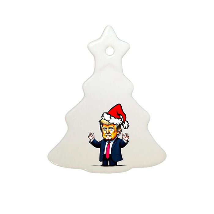 Donald Trump Christmas For Dads & Women Christmas Trump Ceramic Tree Ornament