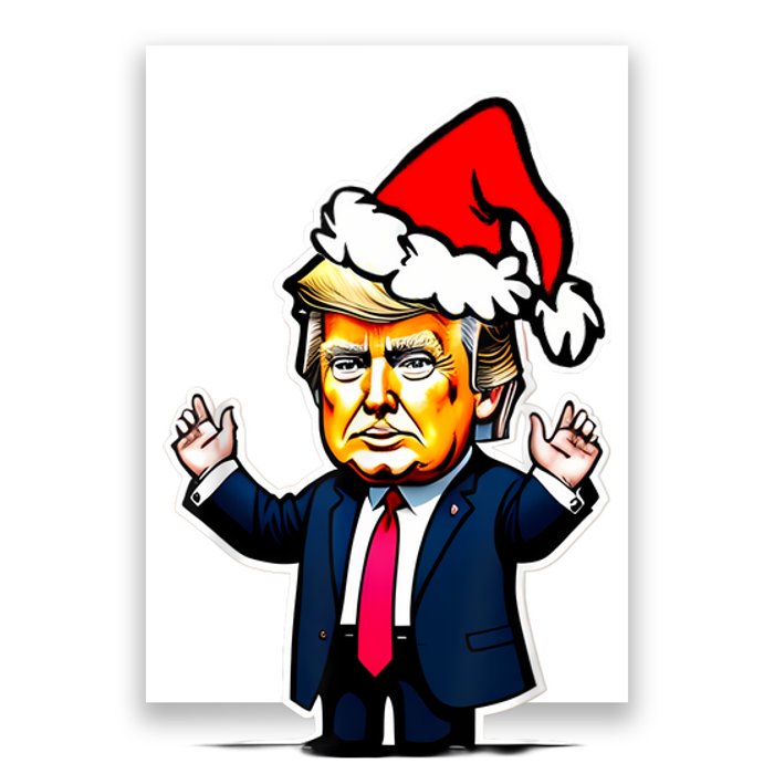 Donald Trump Christmas For Dads & Women Christmas Trump Poster