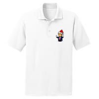 Donald Trump Christmas For Dads & Women Christmas Trump PosiCharge RacerMesh Polo