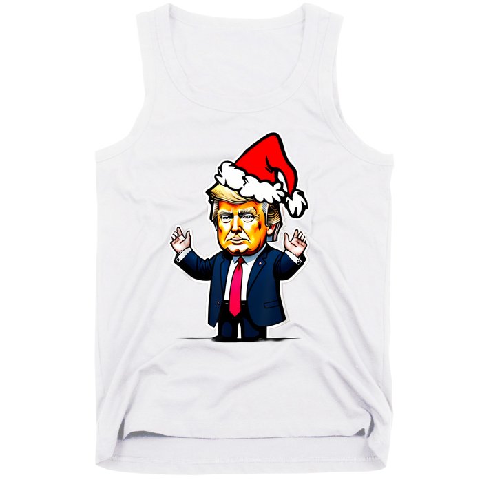 Donald Trump Christmas For Dads & Women Christmas Trump Tank Top