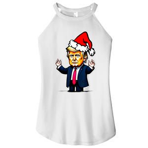 Donald Trump Christmas For Dads & Women Christmas Trump Women's Perfect Tri Rocker Tank