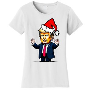 Donald Trump Christmas For Dads & Women Christmas Trump Women's T-Shirt