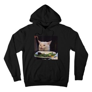 Dinner Table Cat Meme Funny Internet Yelling Confused Gift TShirt Hoodie